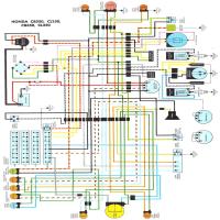 Diagrama honda cb250 350