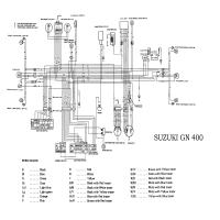 Diagrama suzuki gn400 us