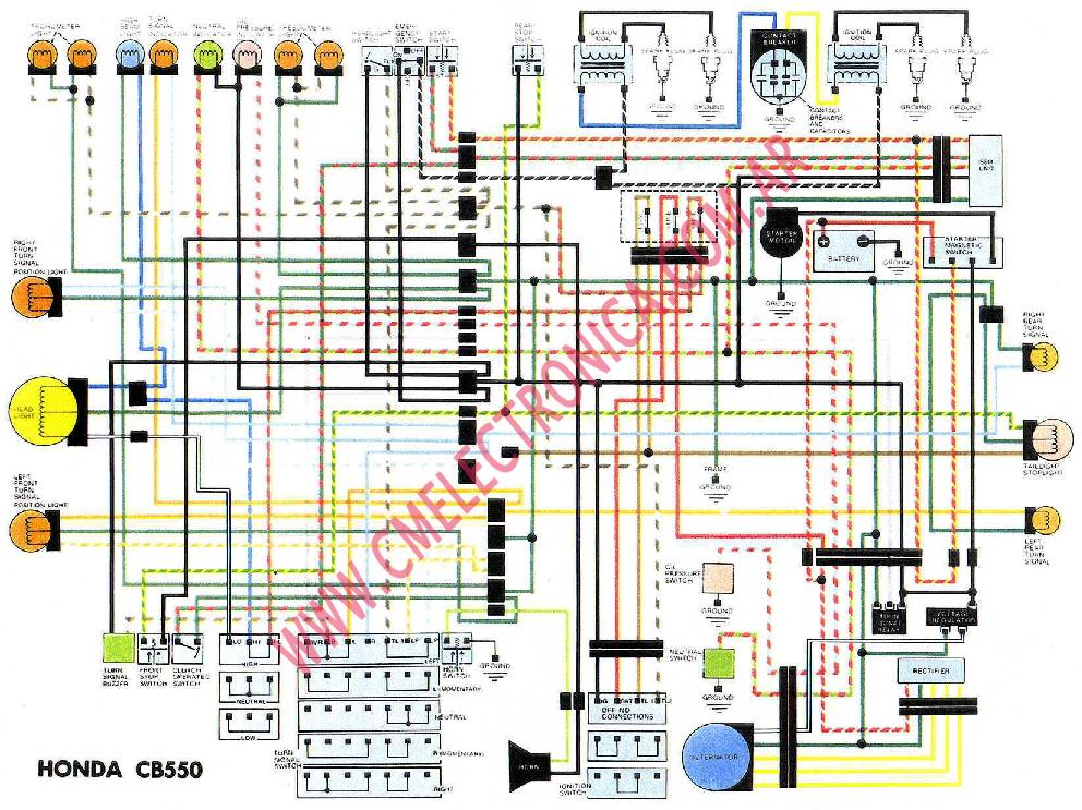 Honda cb unicorn wiring diagram #3