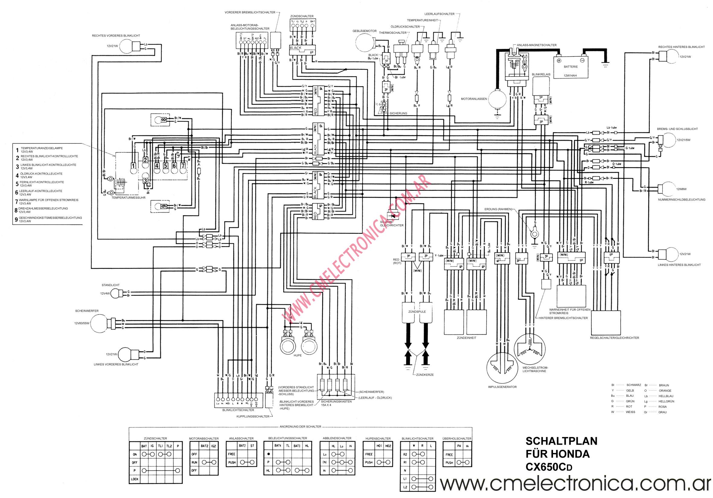 2009 Yamaha Ybr 125 Wiring Diagram