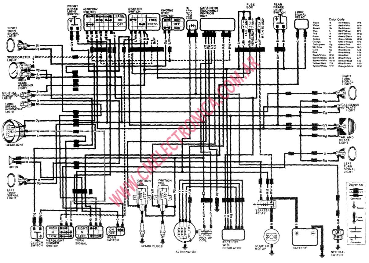 Honda rebel wiring diagram