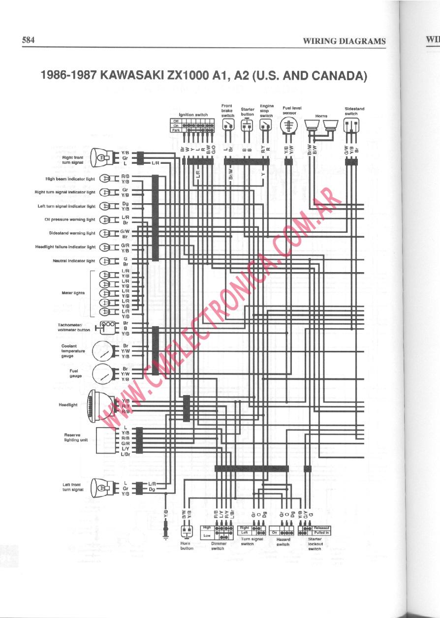 Hukm 2394  Kawasaki Gpz 400 Wiring Diagram Wiring Diagram