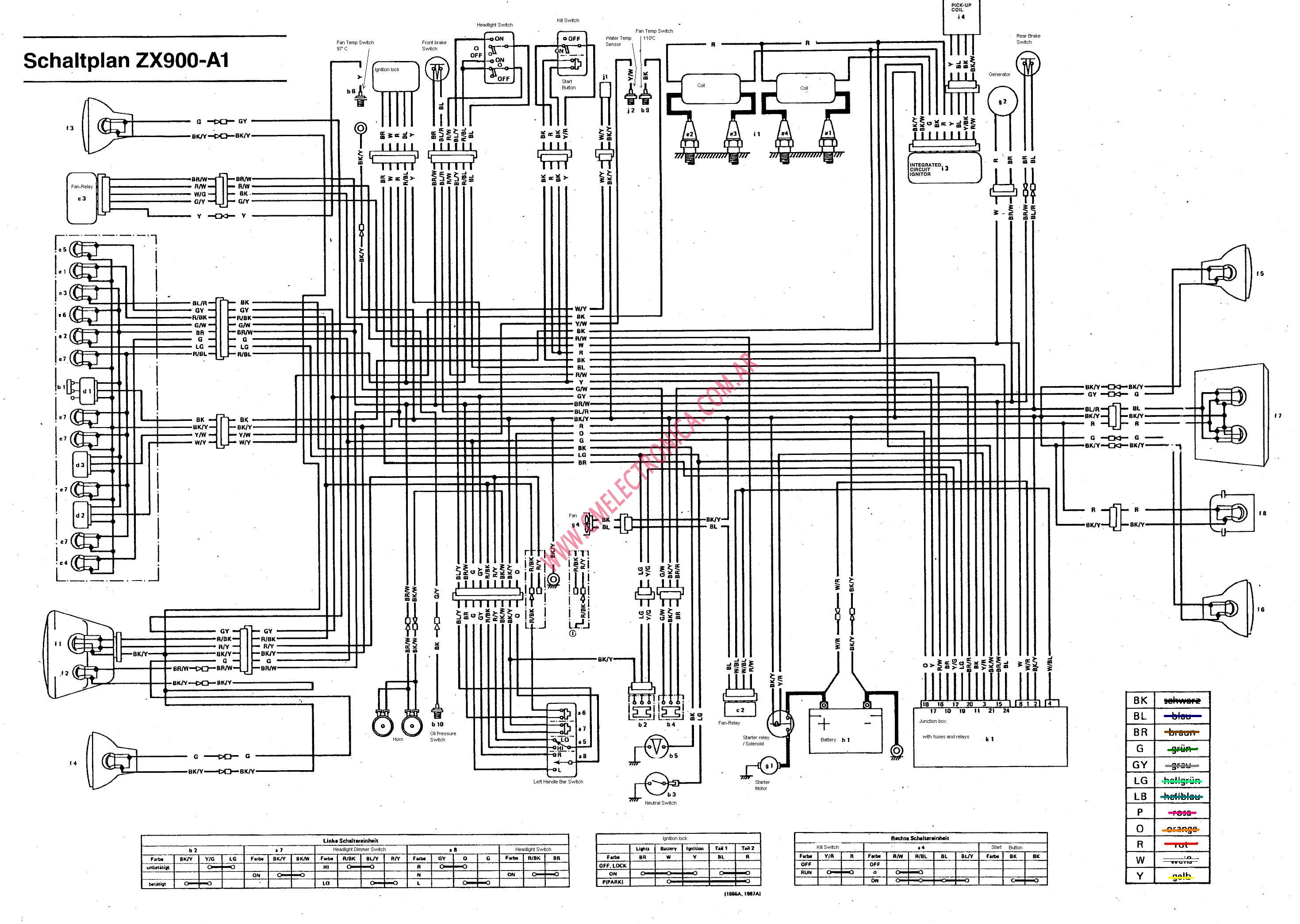 Gpz 900 Wiring Problem