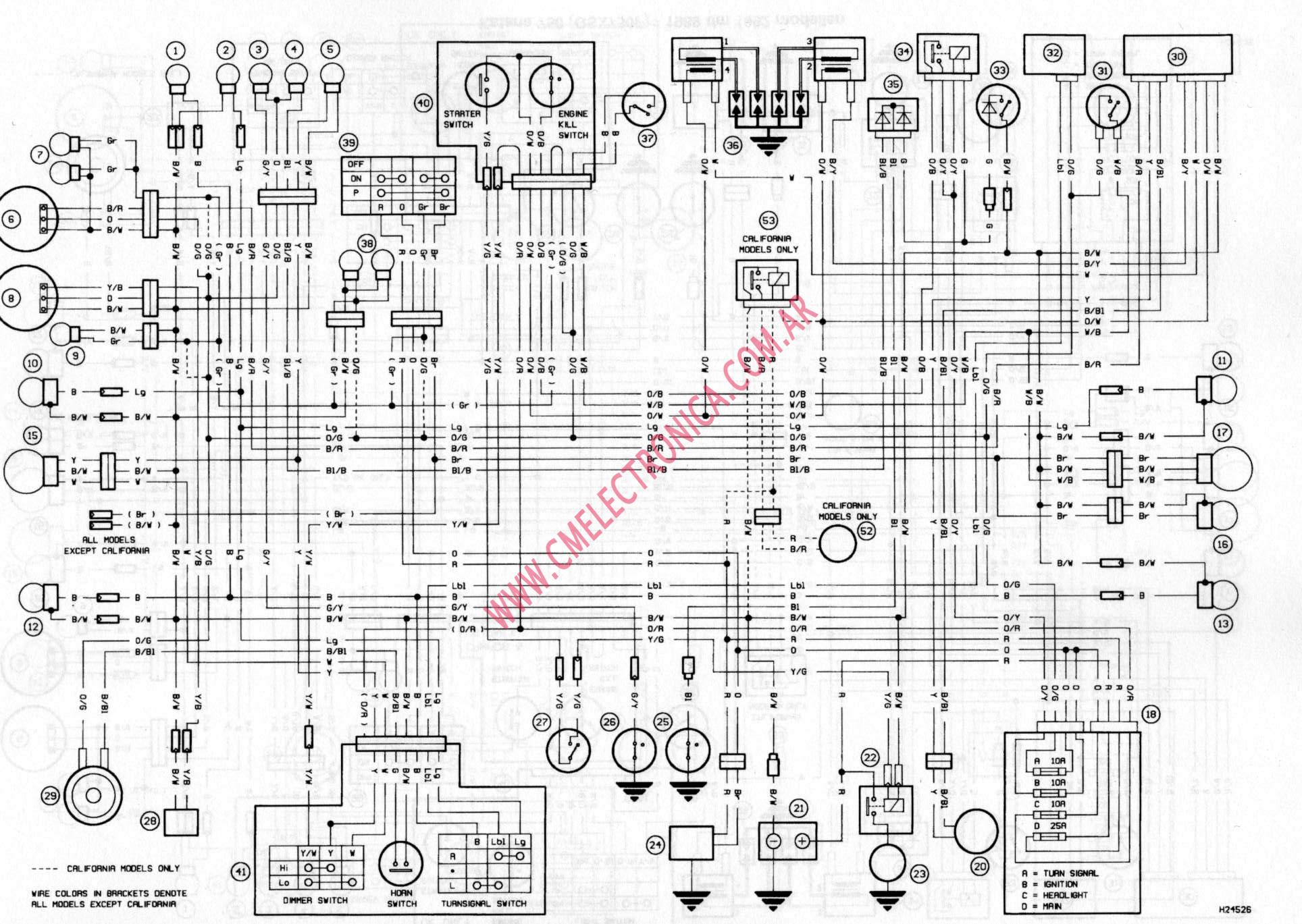 Suzuki Gsxr 750 Wiring Diagram Wiring Site Resource
