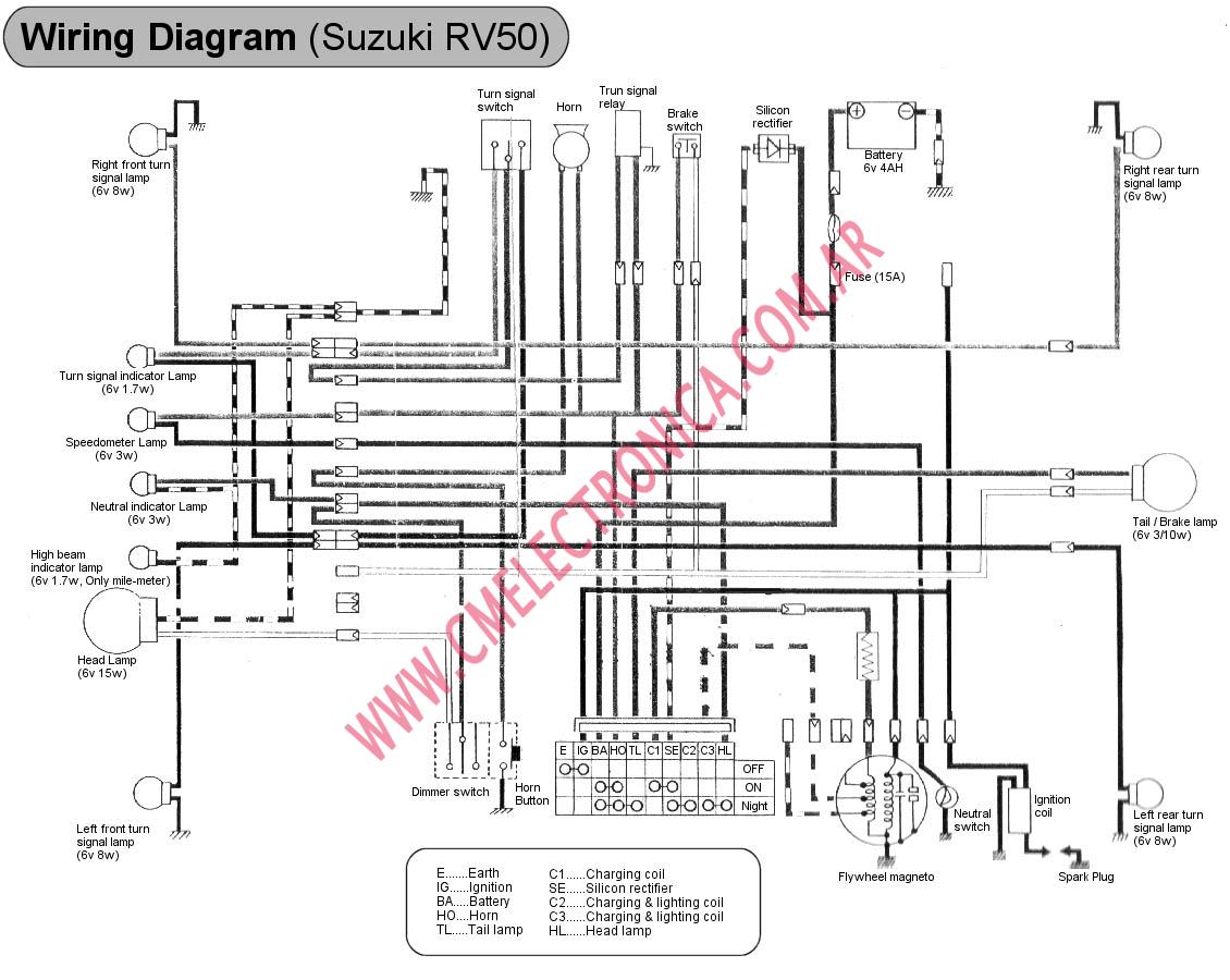 Suzuki Wiring Schematic - Wiring Schema Collection