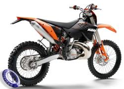 MOTOCICLETA KTM modelo 200EXC