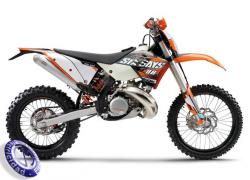 MOTOCICLETA KTM modelo 250EXC-SIX-DAYS