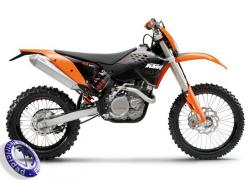 MOTOCICLETA KTM modelo 450EXC