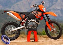 MOTOCICLETA KTM modelo 450EXC-R