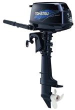 OUTBOARDS TOHATSU modelo 5 HP 4-STROKE MFS5BS