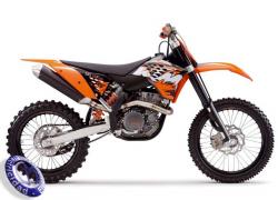 MOTOCICLETA KTM modelo 505,SXF