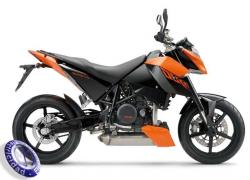 MOTOCICLETA KTM modelo 690,DUKE