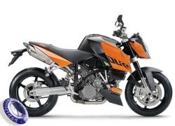 MOTOCICLETA KTM modelo 990,SUPERDUKE