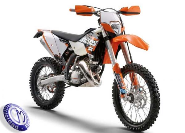 MOTOCICLETA KTM modelo 125EXC-SIX-DAYS