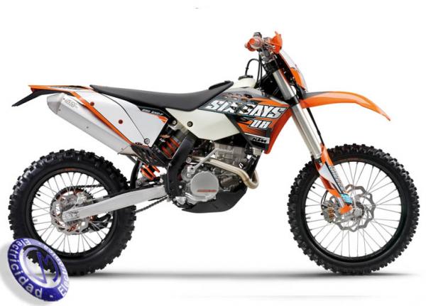 MOTOCICLETA KTM modelo 250EXCF-SIX-DAYS