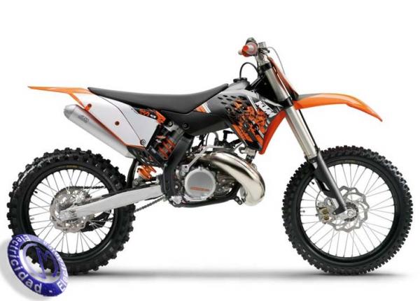 MOTOCICLETA KTM modelo 250SX