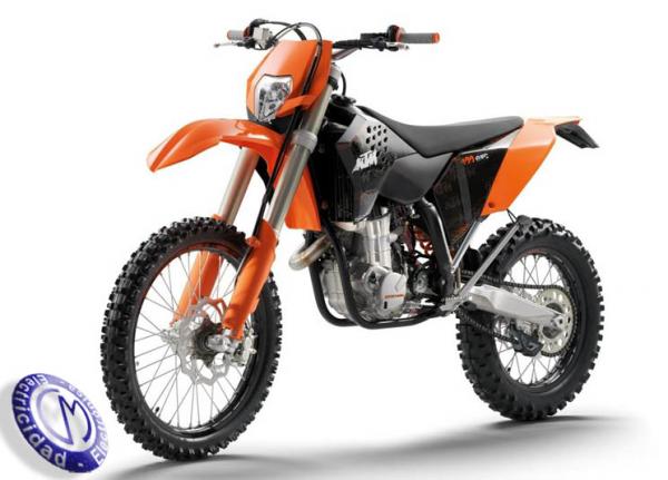 MOTOCICLETA KTM modelo 400EXC