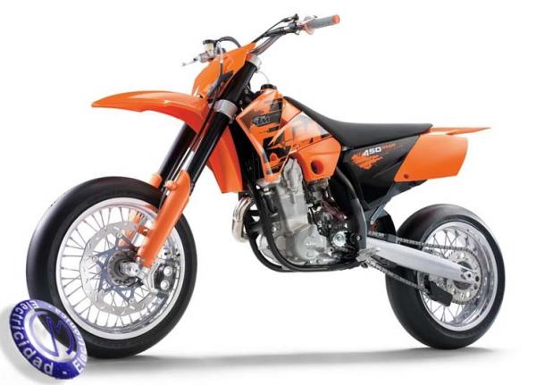 MOTOCICLETA KTM modelo 450SMR
