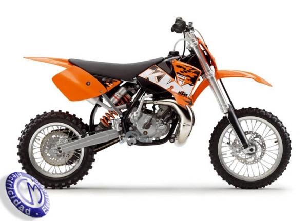 MOTOCICLETA KTM modelo 65SX