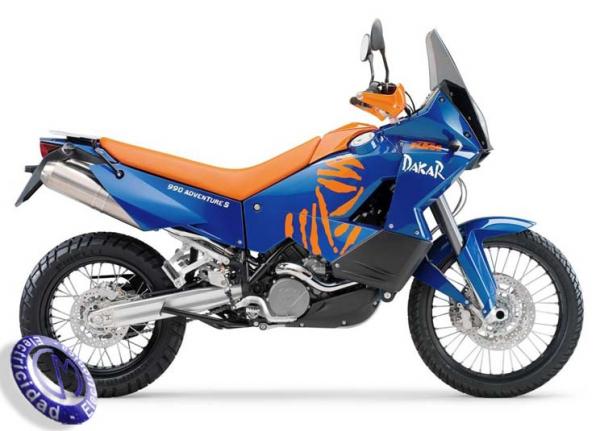 MOTOCICLETA KTM modelo 990,ADVENTURE-S