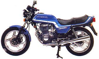 MOTOCICLETA HONDA modelo CB400