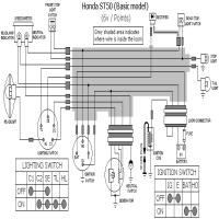 vista previa de la imagen honda loom st50 basic model 6v