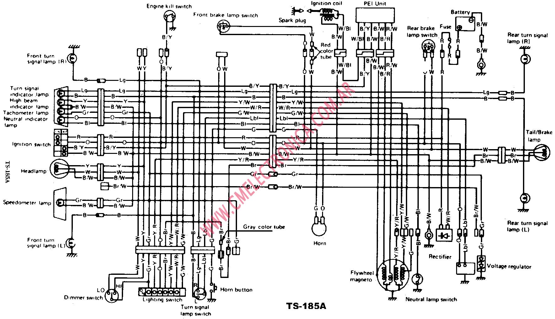 SUZUKI TS 185A