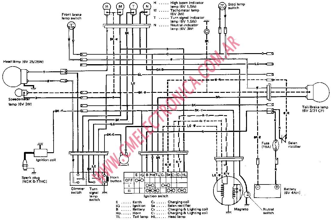 SUZUKI TS TC125SCHEMW