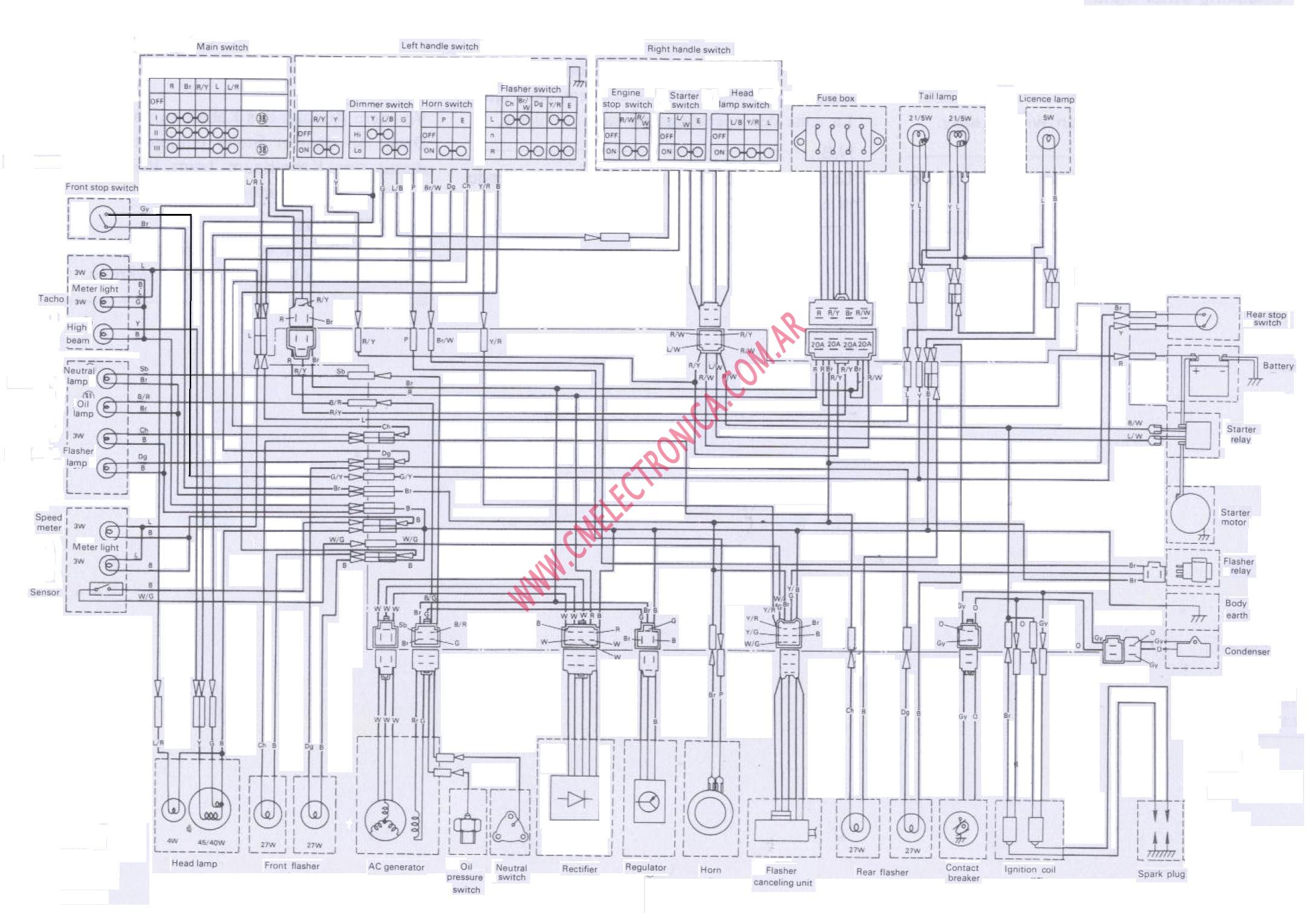 YAMAHA XS TX500 63 79