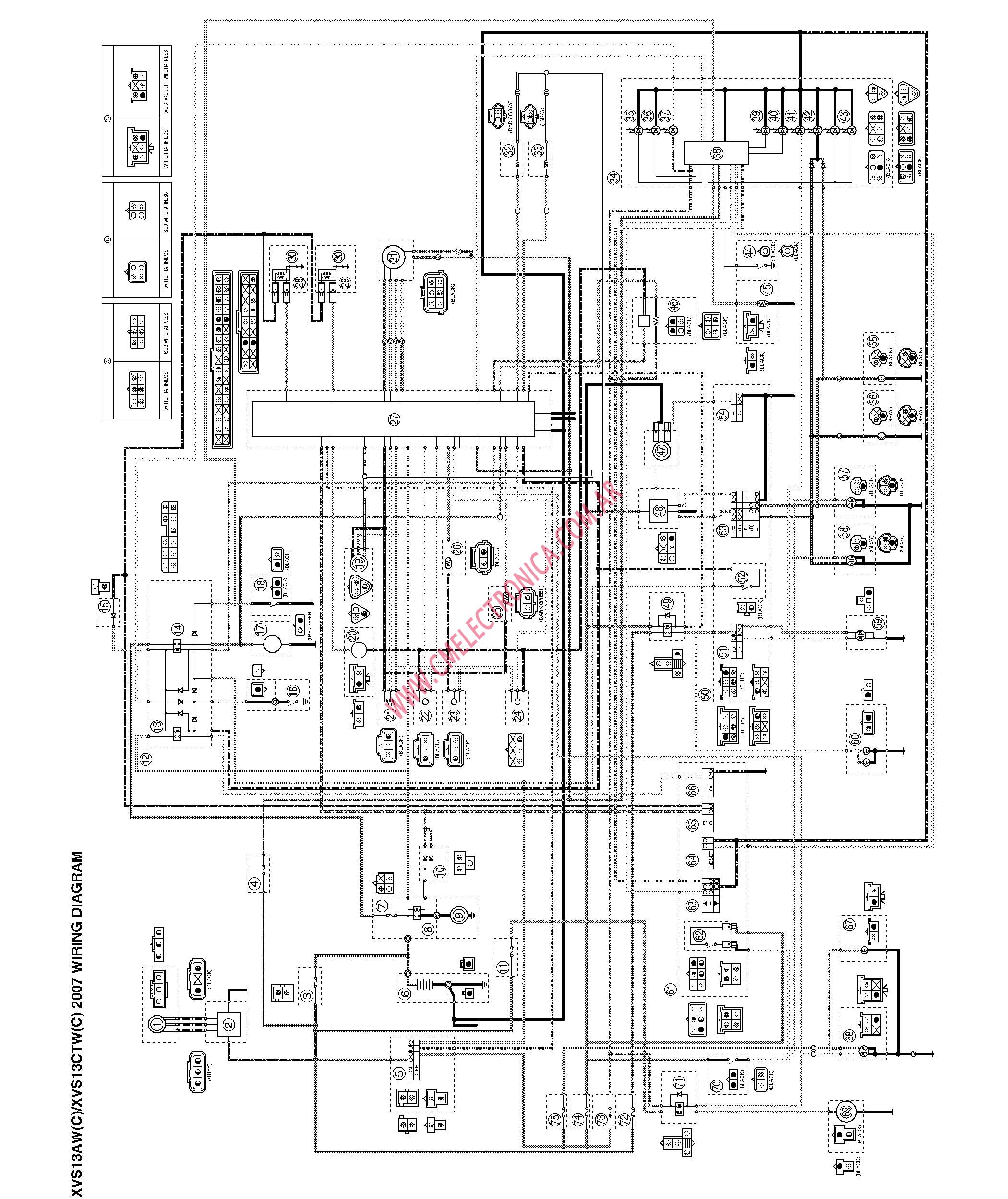 Diagrama yamaha xvs1300 1970 mercury marauder wiring diagram 